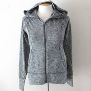 Eddie Bauer Gray Zip-Up Hoodie